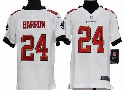 Nike White youths Tampa Bay Buccaneers 24 Mark Barron Game Jersey